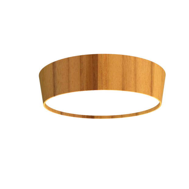 CONICAL luminaire plafonnier en bois du Brésil 585LED | Luminaire Plus.ca