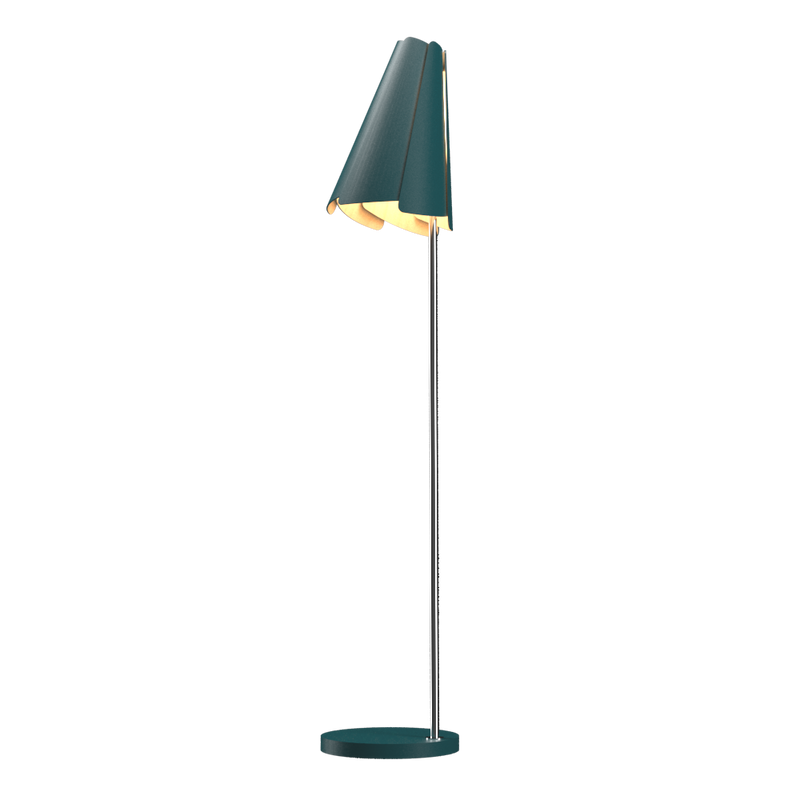 FUCHSIA lampe de plancher en bois du Brésil 3122