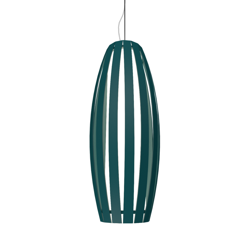 BARREL luminaire suspendu en bois du Brésil 303 | Luminaire Plus.ca