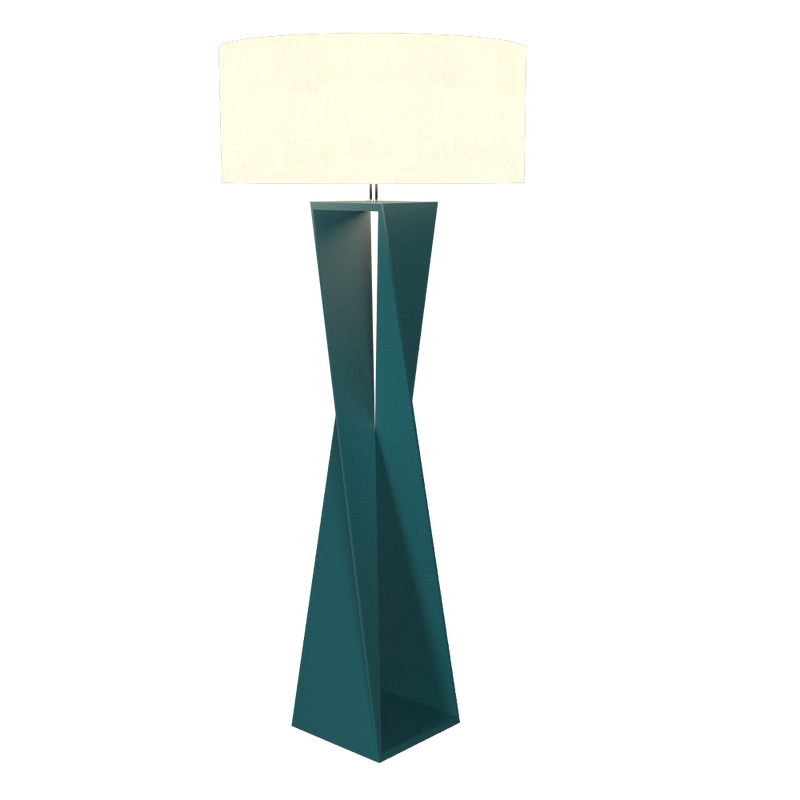 SPIN lampe de plancher en bois du Brésil 3029