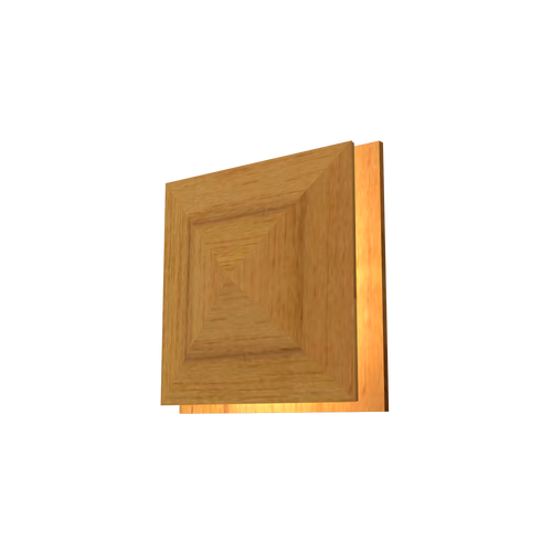 FACETED luminaire mural en bois du Brésil 4064LED | Luminaire Plus.ca