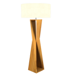 SPIN lampe de plancher en bois du Brésil 3029