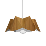 PHYSALIS luminaire suspendu en bois du Brésil 1283