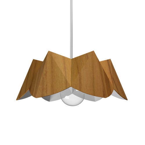 PHYSALIS luminaire suspendu en bois du Brésil 1283 | Luminaire Plus.ca