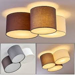 PASTORE luminaire taupe, gris et blanc 203213A | Luminaire Plus.ca