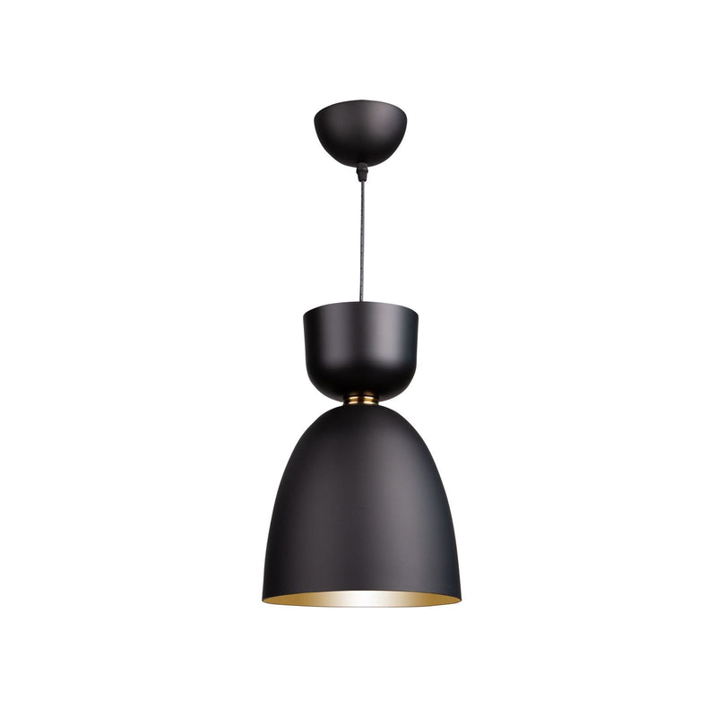 TEMPO luminaire suspendu noir et doré SC13291BK