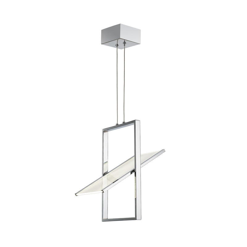 PALO ALTO luminaire suspendu chrome AC7611CH | Luminaire Plus.ca