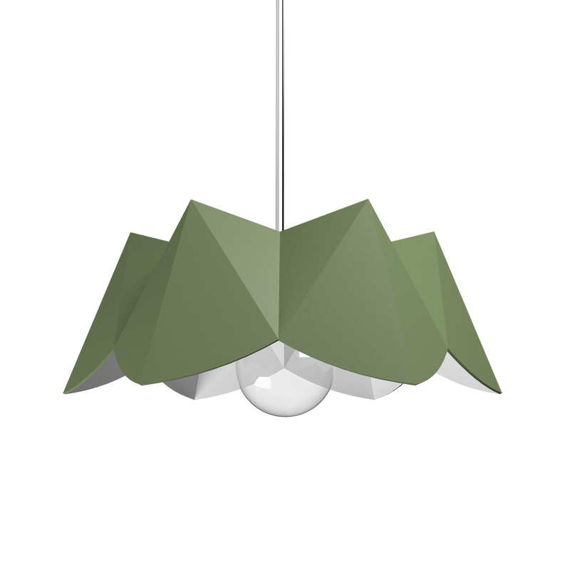 PHYSALIS luminaire suspendu en bois du Brésil 1283