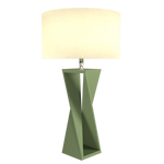 SPIN lampe de table en bois du Brésil 7044 | Luminaire Plus.ca