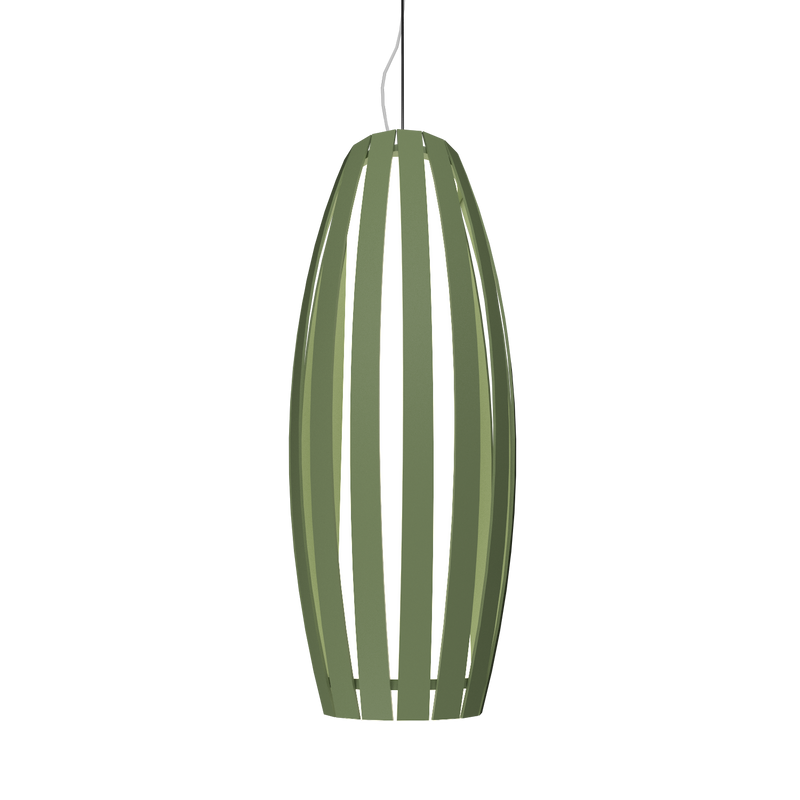 BARREL luminaire suspendu en bois du Brésil 303 | Luminaire Plus.ca