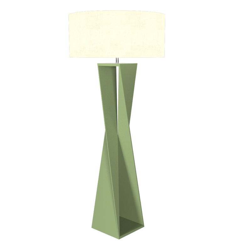 SPIN lampe de plancher en bois du Brésil 3029