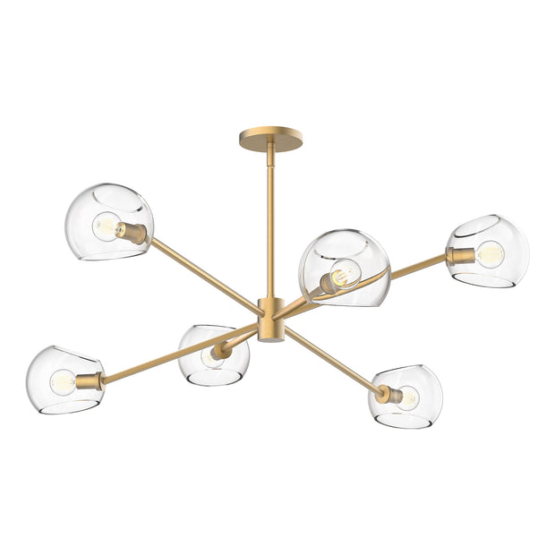 WILLOW luminaire suspendu doré CH548637BGCL | Luminaire Plus.ca